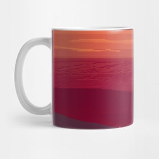 Sunset Over The Vale Mug